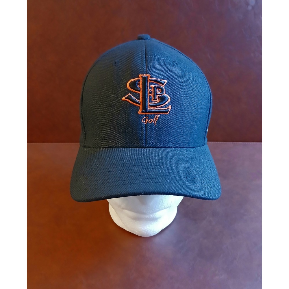 Nike Classic99 Dri-FIT SLB Golf Hat Navy Blue Embroidered Stretch Fit Cap S/M